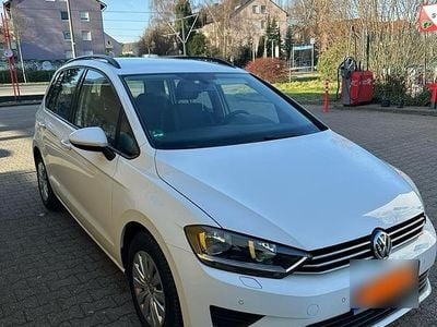 Weiß Gebraucht 2014 VW Golf Sportsvan Van / Kleinbus | 12.300 € (Fairer Preis)