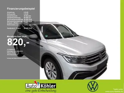 Gebraucht VW Tiguan R-line 150 PS (110 kW) 2024 Reflexsilber SUV