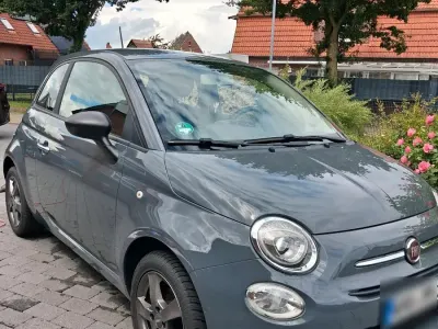 Gebraucht Fiat 500 Pop Star 69 PS (50 kW) 2017 Grau Kleinwagen