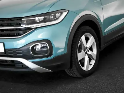 Gebraucht VW T-Cross Style 110 PS (80 kW) 2023 Makenatürkis SUV