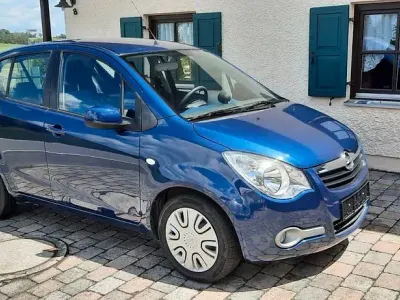 Gebraucht Opel Agila Edition 86 PS (63 kW) 2009 Blau Kleinwagen