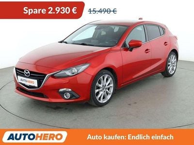 Gebraucht Mazda 3 Sports-Line 120 PS (88 kW) 2014 Rot Limousine