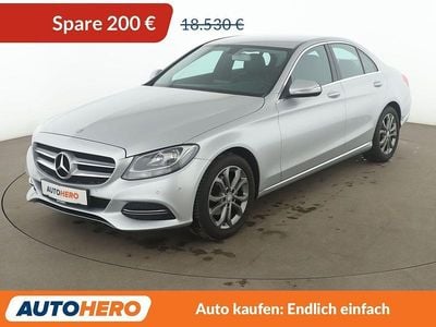 Silber Gebraucht 2014 Mercedes C180 Avantgarde Limousine | 18.330 € (Fairer Preis)