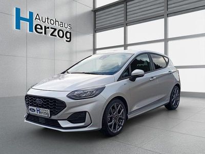 Gebraucht Ford Fiesta ST-Line 101 PS (74 kW) 2023 Moondust silver (metallic) Kleinwagen