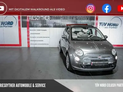 Gebraucht Fiat 500C Lounge 69 PS (50 kW) 2014 Grau Cabrio