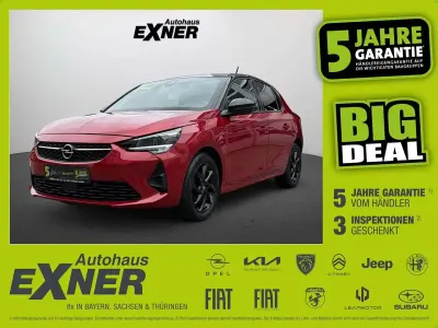 Gebraucht Opel Corsa GS Line 101 PS (74 kW) 2023 Chilli rot/dach und spiegel schwarz Kleinwagen