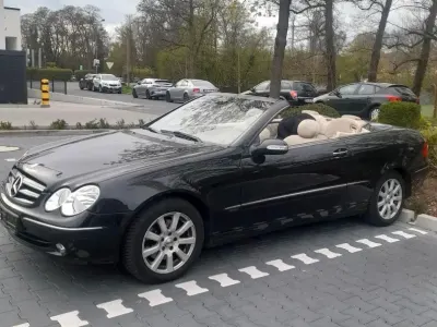 Gebraucht Mercedes CLK200 222 PS (163 kW) 2004 Schwarz Cabrio