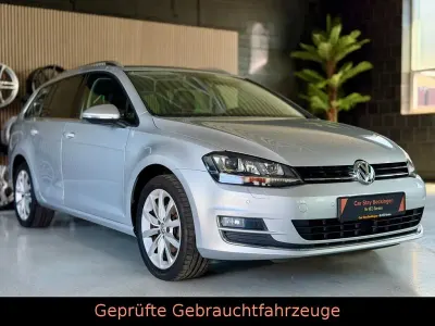 Gebraucht VW Golf VII Highline 150 PS (110 kW) 2017 Silber Kombi