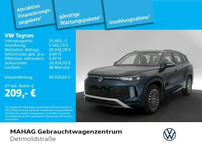Brugt VW Tayron Life 150 HK (110 kW) 2025 Blå SUV