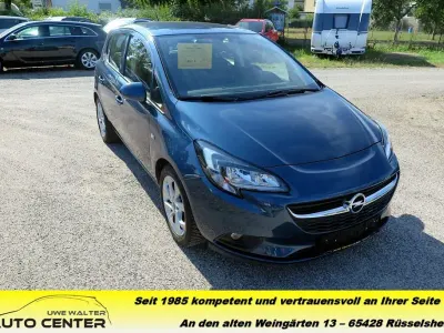 Gebraucht Opel Corsa Edition 90 PS (66 kW) 2015 Blau Kleinwagen