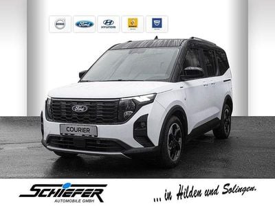 Neu Ford Tourneo Courier Active 125 PS (91 kW) 2025 Weiß Van / Kleinbus