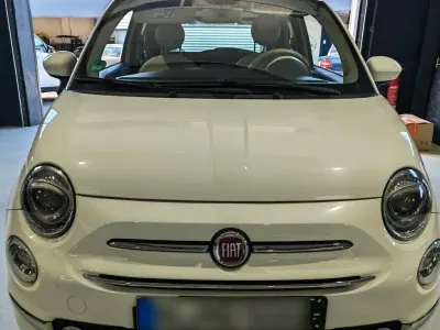 Gebraucht Fiat 500 Lounge 69 PS (50 kW) 2016 Weiß Kleinwagen