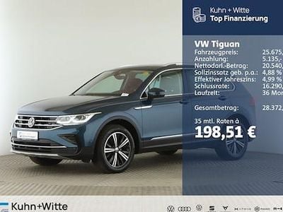 Gebraucht VW Tiguan Elegance 150 PS (110 kW) 2021 Nightshade blue metallic SUV
