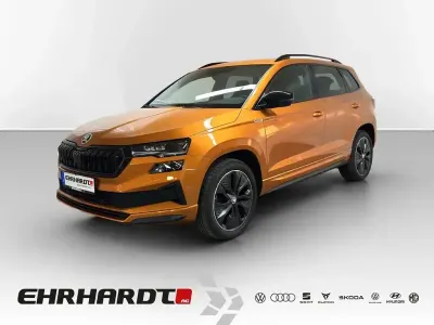 Gebraucht Skoda Karoq SportLine 110 PS (80 kW) 2023 Orange SUV