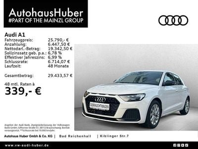 B4 cortinaweiß Gebraucht 2025 Audi A1 Advanced Plus Limousine | 25.790 € (Fairer Preis)