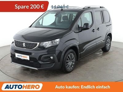 Schwarz Gebraucht 2018 Peugeot Rifter Allure Van / Kleinbus | 14.760 € (Fairer Preis)