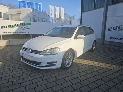 Weiß Gebraucht 2015 VW Golf VII Highline Kombi | 6.970 € (Guter Preis)