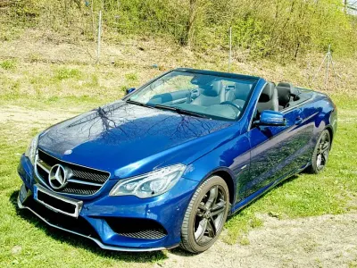 Brugt Mercedes E250 Sport Edition 204 HK (150 kW) 2017 Blå Cabriolet