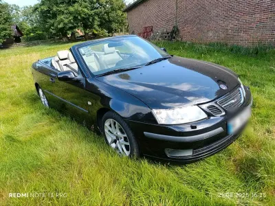 Gebraucht Saab 9-3 Vector 150 PS (110 kW) 2007 Schwarz Cabrio