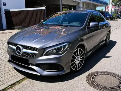 Gebraucht Mercedes CLA200 AMG line 136 PS (100 kW) 2018 Grau Limousine