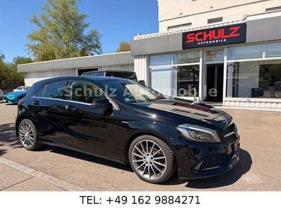 Begagnad Mercedes A180 AMG line 122 HK (89 kW) 2018 Svart Sedan