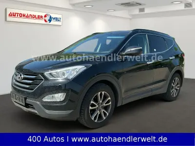 Gebraucht Hyundai Santa Fe Style 197 PS (144 kW) 2012 Schwarz SUV