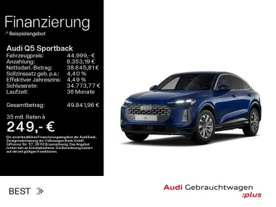 Gebraucht Audi Q5 Advanced 204 PS (150 kW) 2025 Navarrablau metallic SUV