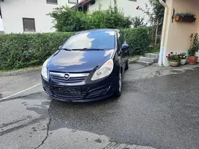Gebraucht Opel Corsa 80 PS (58 kW) 2009 Schwarz Kleinwagen