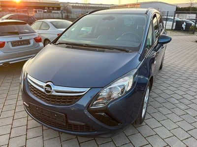 Gebraucht Opel Zafira Tourer Edition 120 PS (88 kW) 2015 Blau Van / Kleinbus