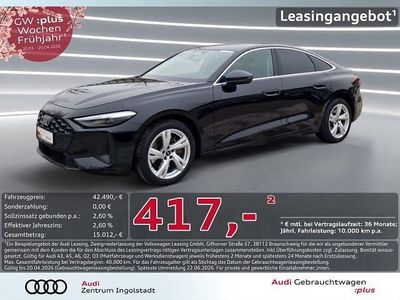 Gebraucht Audi A5 Design 204 PS (150 kW) 2025 Mythosschwarz metallic Coupé