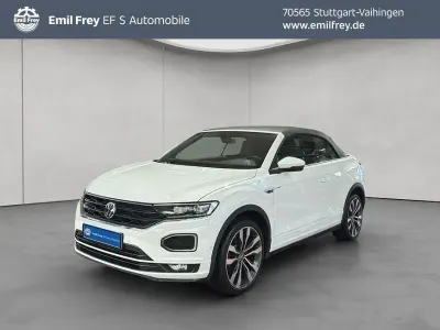 Second-hand VW T-Roc Cabriolet R-line 150 CP (110 kW) 2021 Alb Cabrio