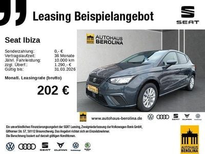 Grau Neu 2026 Seat Ibiza Limousine | 23.111 € (Guter Preis)