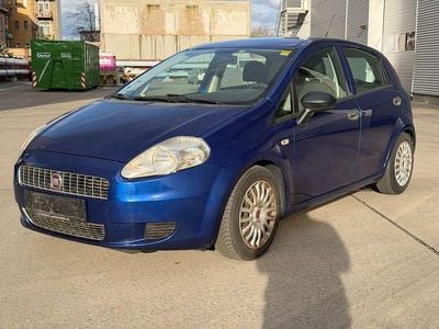 Gebraucht Fiat Grande Punto Active 77 PS (56 kW) 2009 Blau Kleinwagen