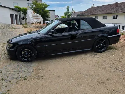Gebraucht BMW 318 Cabriolet Sport Line 143 PS (105 kW) 2003 Schwarz Cabrio