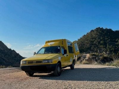 Usata Fiat Fiorino 75 CV (55 kW) 1995 Giallo Monovolume