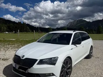 Gebraucht Skoda Superb SportLine 280 PS (205 kW) 2017 Weiß Kombi