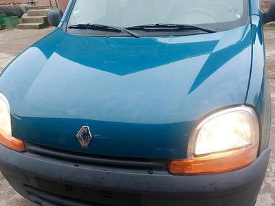 Gebraucht Renault Kangoo 75 PS (55 kW) 2001 Blau Van / Kleinbus