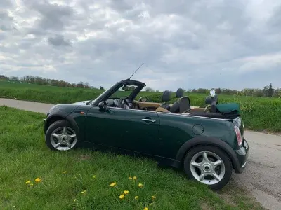 Gebraucht Mini Cooper Cabriolet 95 PS (69 kW) 2006 Grün Cabrio