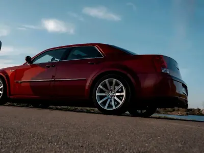 Gebraucht Chrysler 300C 460 PS (338 kW) 2008 Rot Limousine