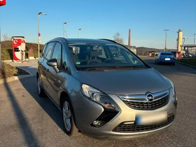 Gebraucht Opel Zafira Tourer Edition 116 PS (85 kW) 2013 Grau Van / Kleinbus