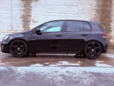 Gebraucht VW Golf VI GTI 260 PS (191 kW) 2009 Schwarz Kleinwagen