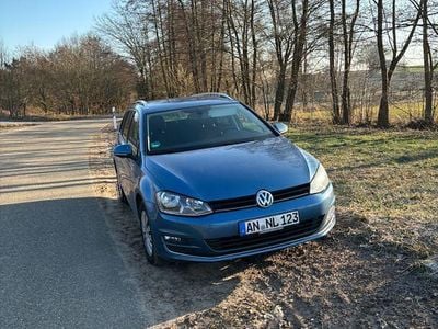 Gebraucht VW Golf VII LOUNGE 110 PS (80 kW) 2015 Blau Kombi