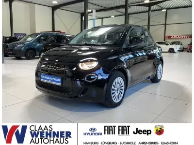 Gebraucht Fiat 500e Action 69 kW (95 PS) 2023 Onyx schwarz) (schwarz Kleinwagen