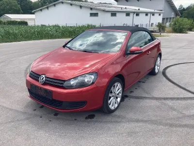 Brugt VW Golf Cabriolet 140 HK (102 kW) 2012 Rød Cabriolet