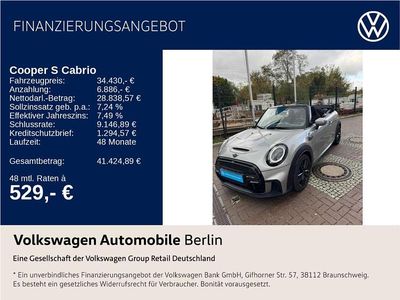 Gebraucht Mini John Cooper Works Cabriolet 178 PS (130 kW) 2023 Melting silver iii Cabrio
