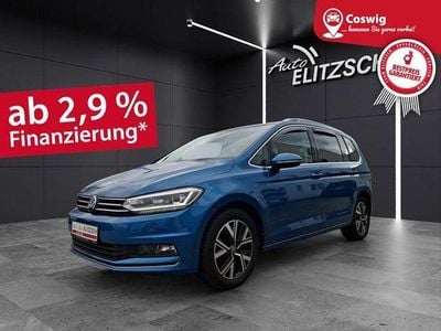 Blau Gebraucht 2021 VW Touran Highline Van / Kleinbus | 26.350 € (Guter Preis)
