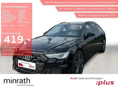 Second-hand Audi A6 S-Line 367 CP (269 kW) 2024 Negru Break