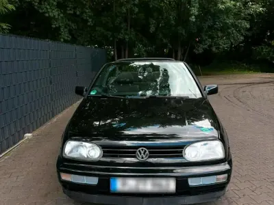 Gebraucht VW Golf Cabriolet Comfortline 90 PS (66 kW) 1995 Schwarz Cabrio