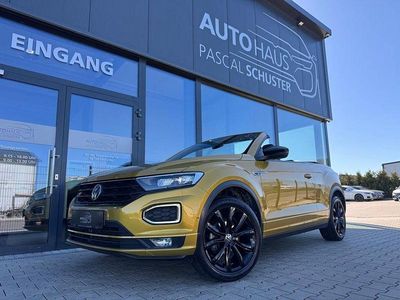 Gebraucht VW T-Roc Cabriolet R-line 150 PS (110 kW) 2022 Kurkumagelb metallic Cabrio