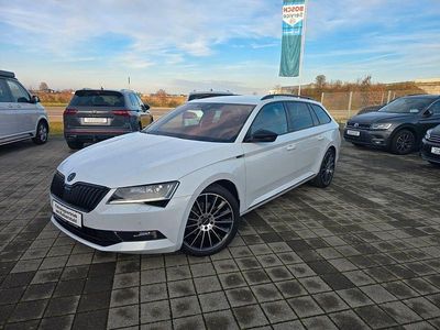Gebraucht Skoda Superb SportLine 190 PS (139 kW) 2018 Weiß Kombi